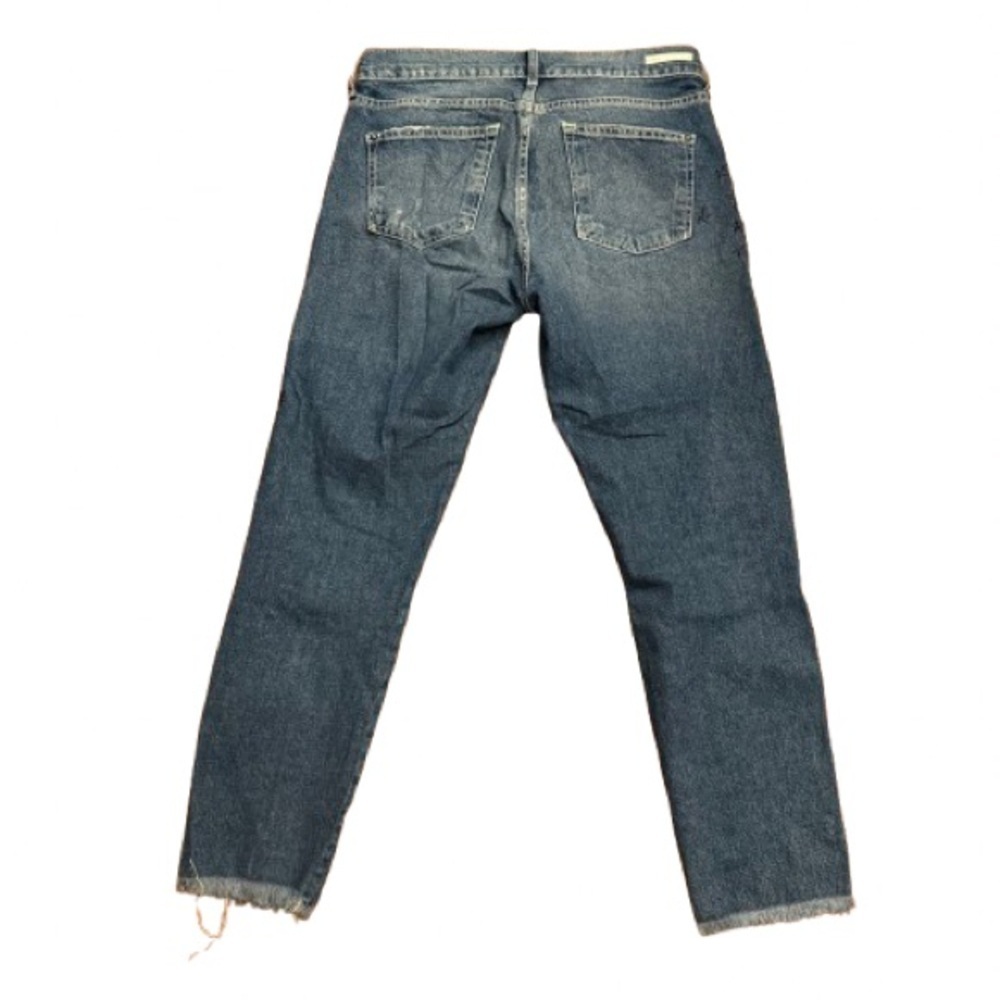Pilcro Boyfriend Jeans Black Star Print Slim Fit Denim Pants Anthropologie - Picture 8 of 8